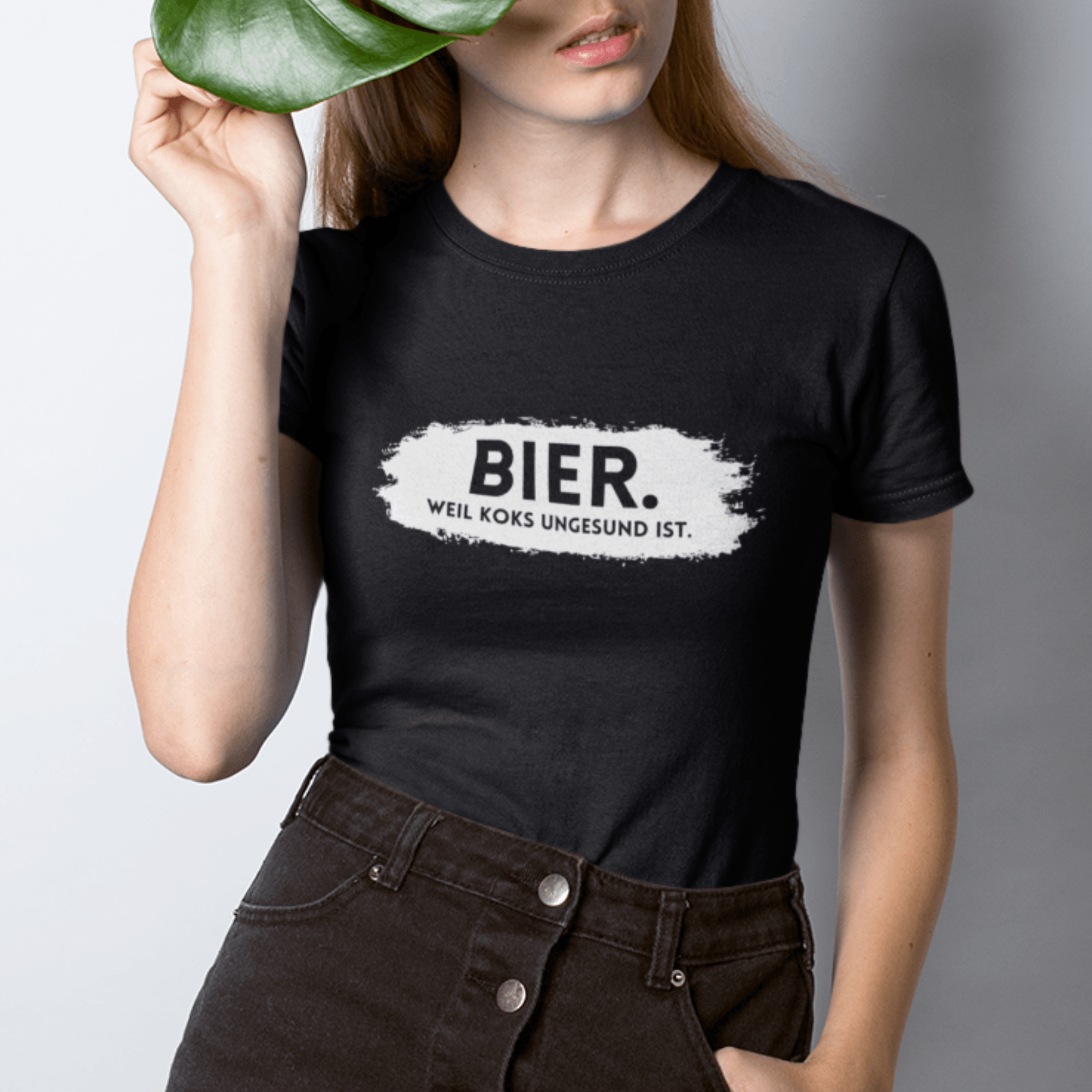 BIER UNGESUND - Damen Premiumshirt - einschenken24.de