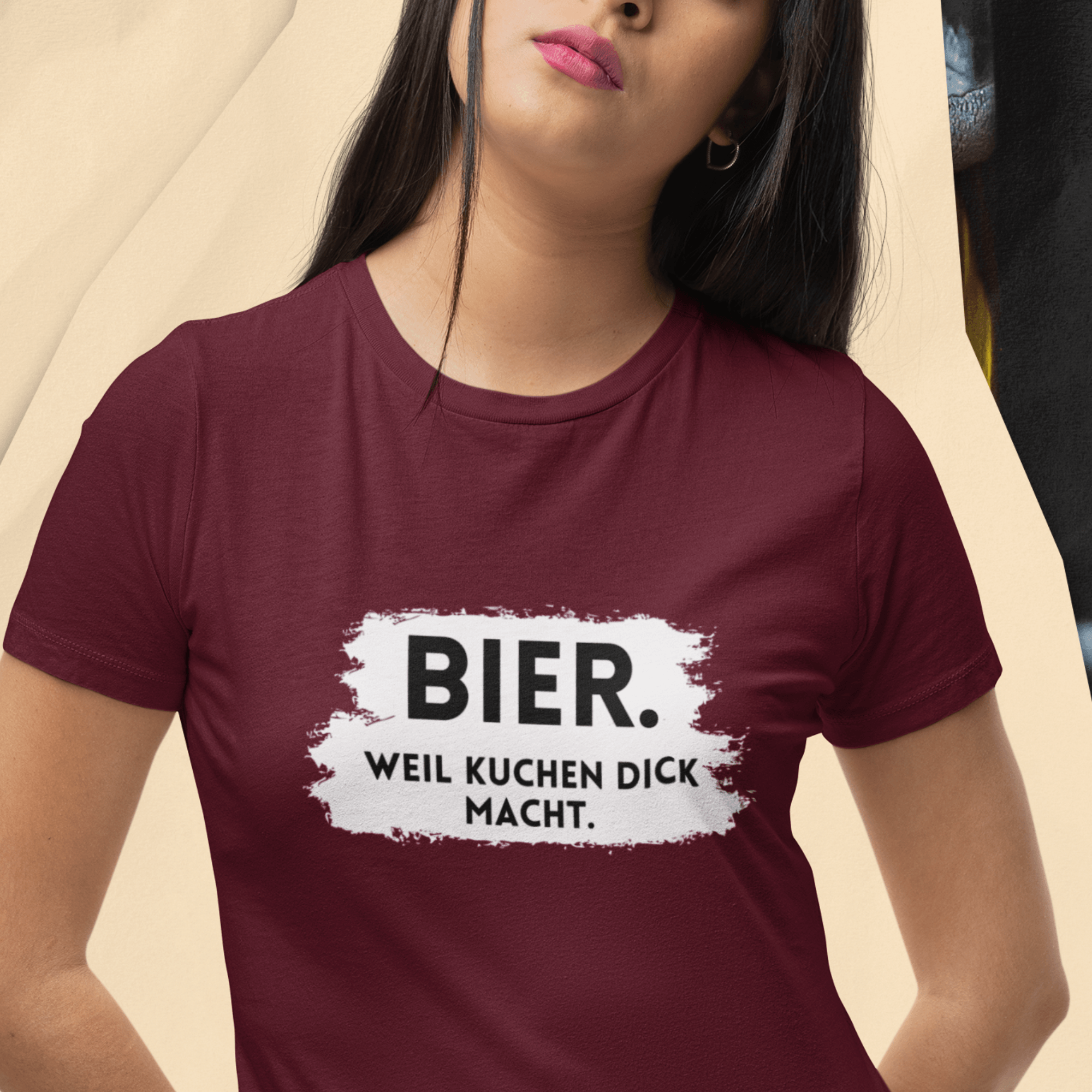 BIER KUCHEN - Damen Premiumshirt - einschenken24.de