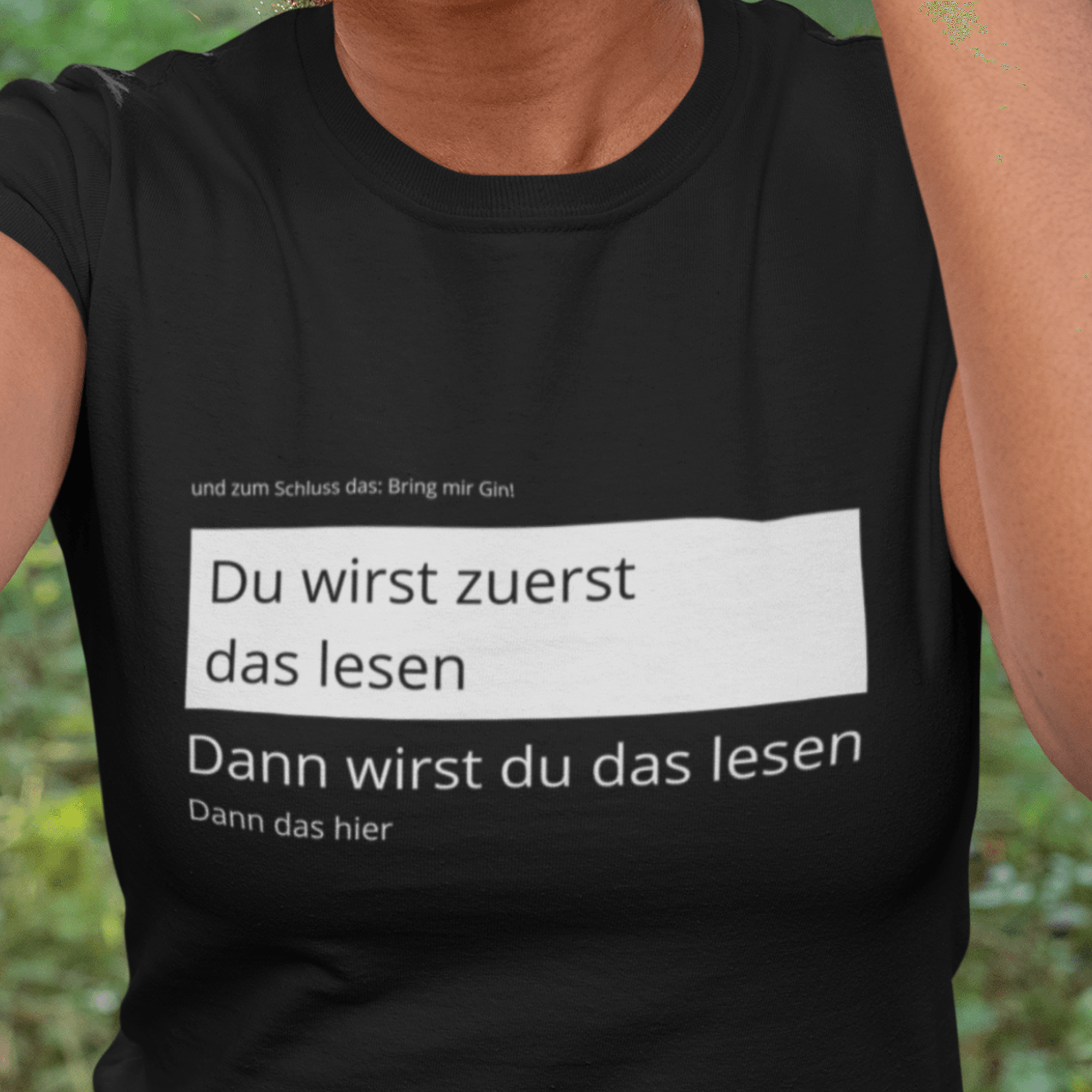 BRING MIR GIN - Damen Premiumshirt - einschenken24.de
