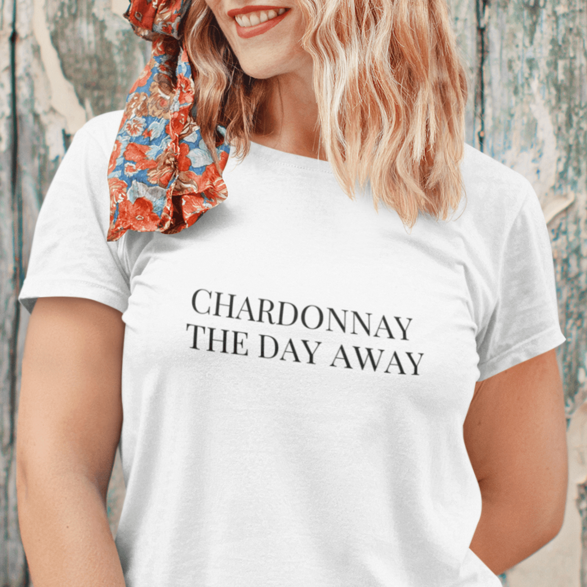 CHARDONNAY THE DAY AWAY - Damen Premiumshirt - einschenken24.de