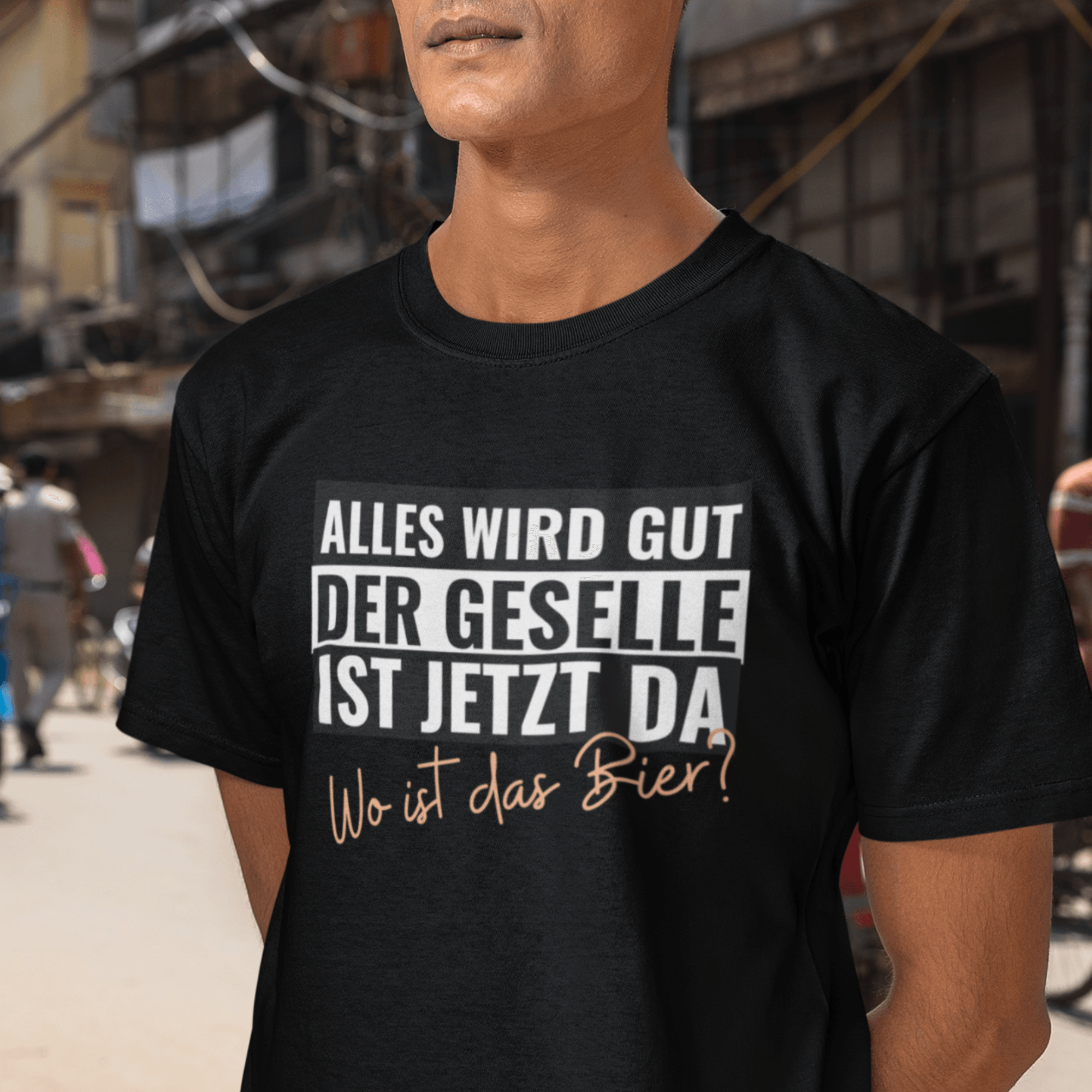 DER GESELLE - Herren Shirt - einschenken24.de