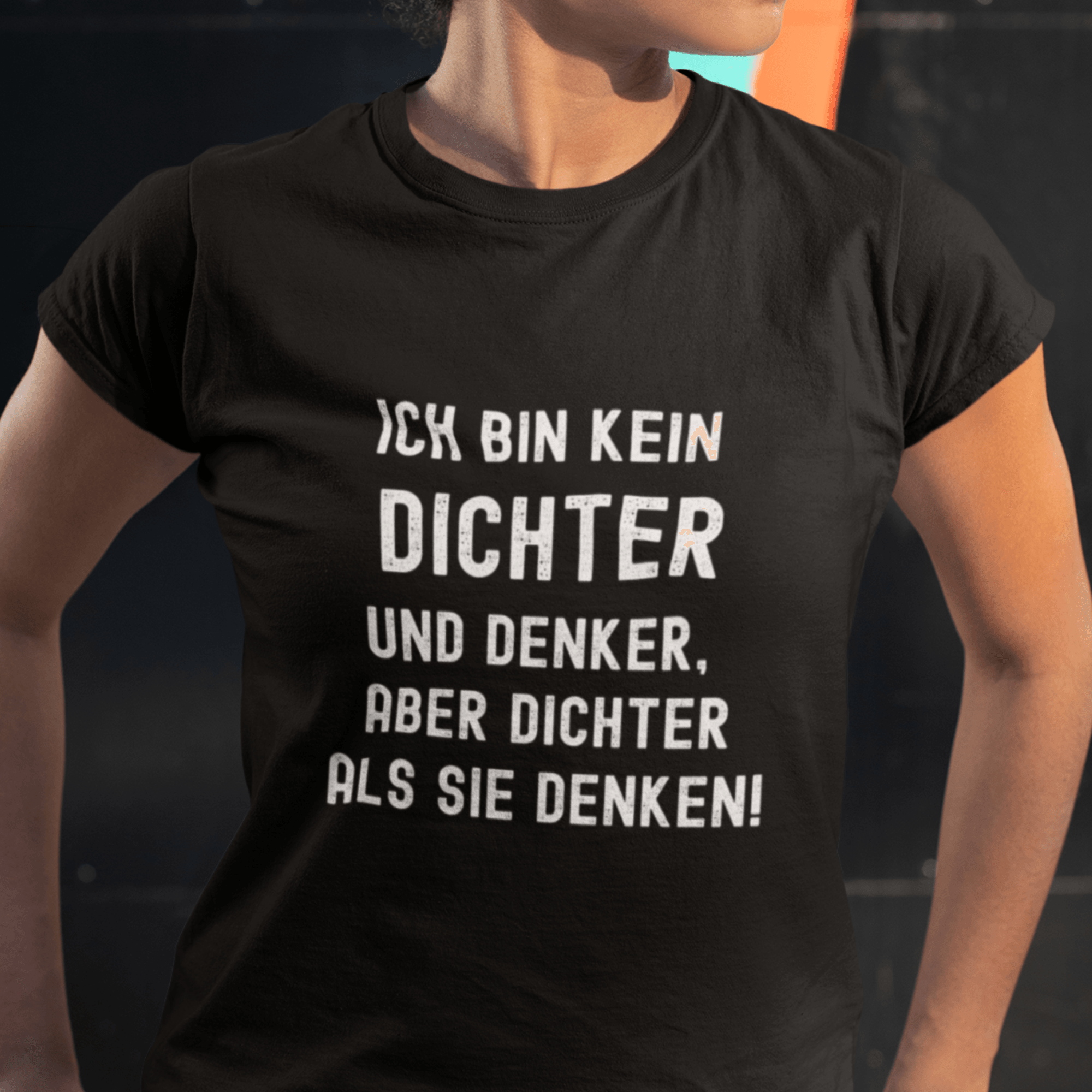 DICHTER UND DENKER - Damen Premiumshirt - einschenken24.de