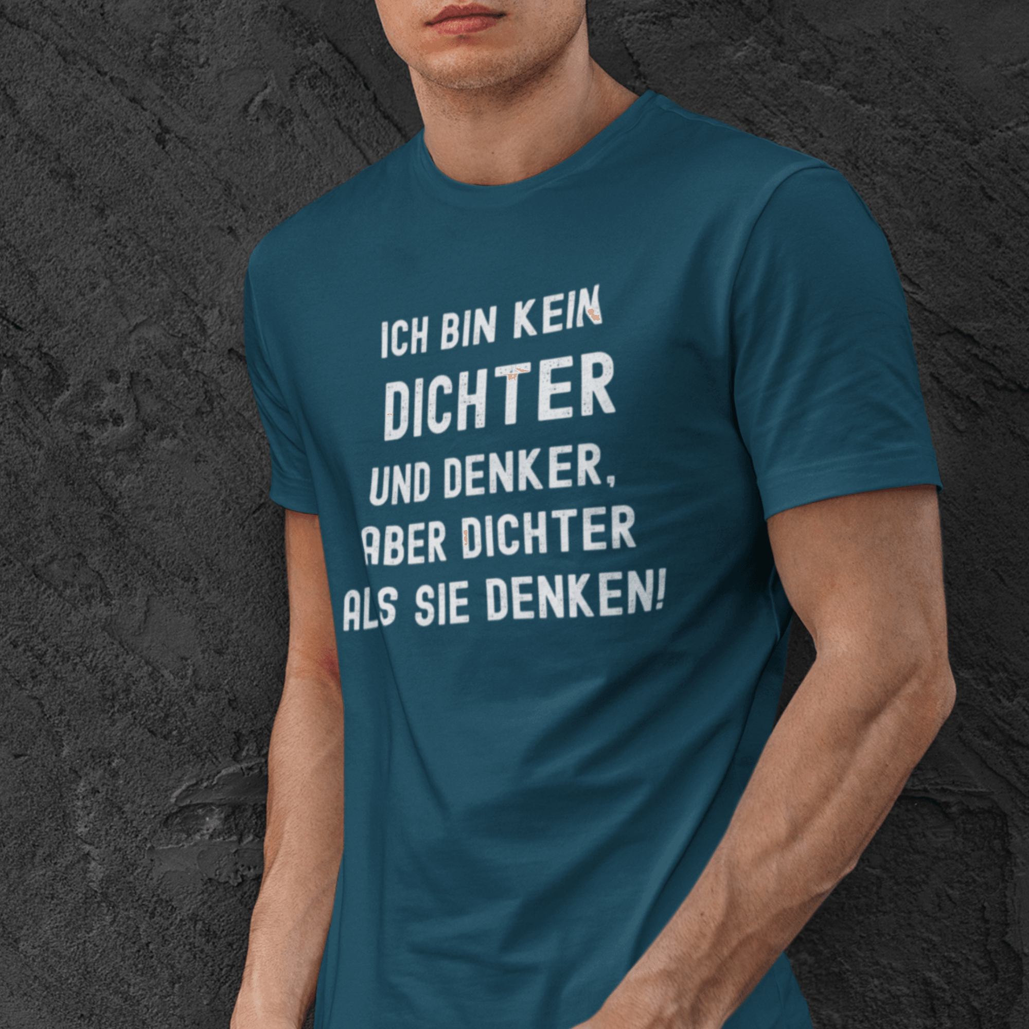 DICHTER UND DENKER - Herren Shirt - einschenken24.de