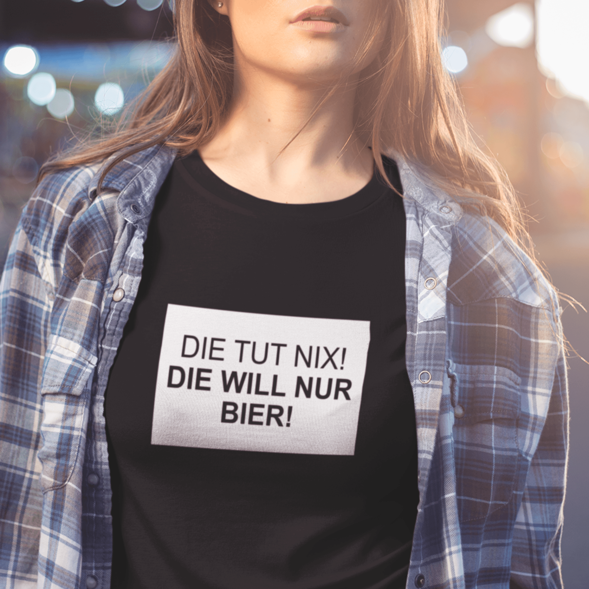 DIE TUT NIX! BIER - Damen Premiumshirt - einschenken24.de