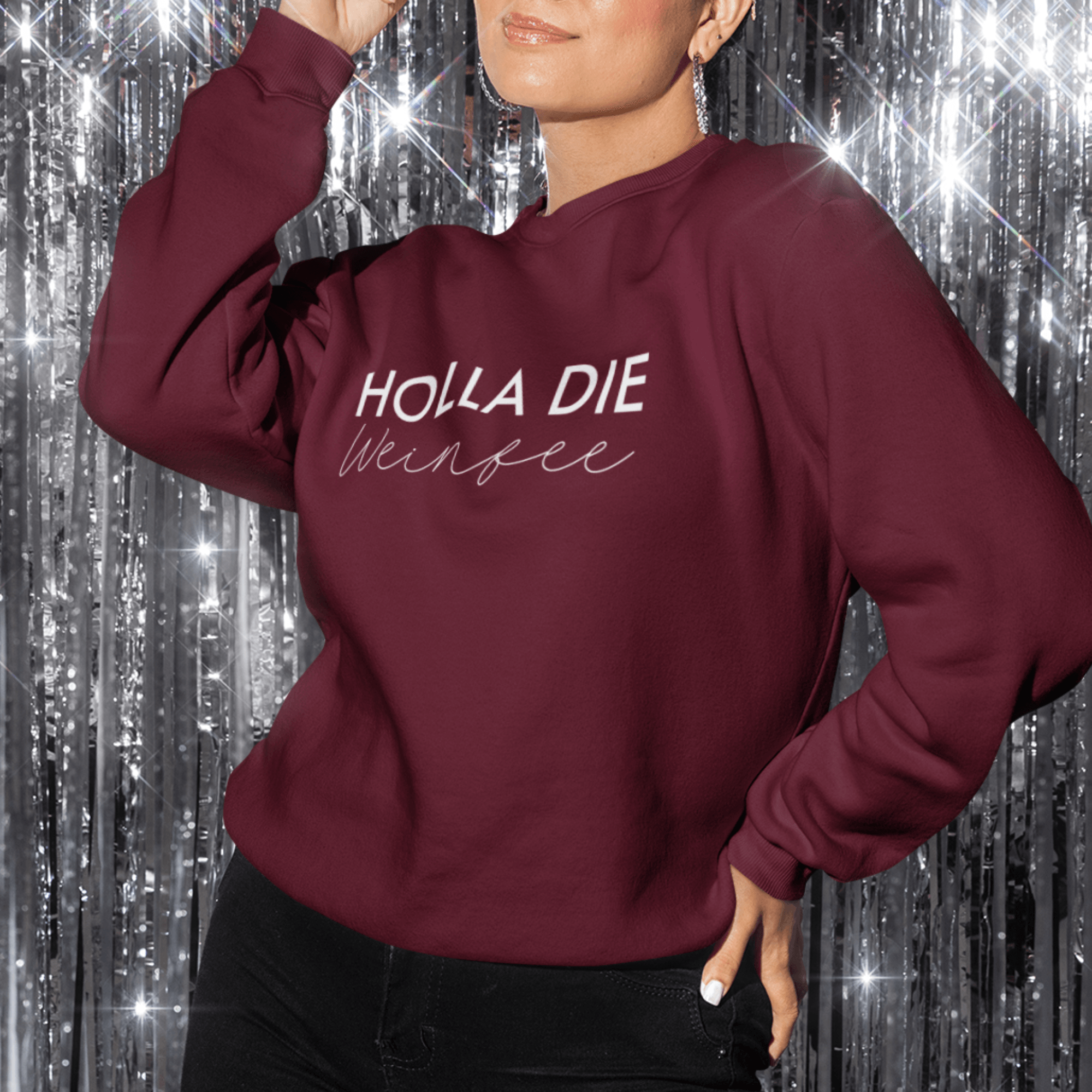 HOLLA DIE WEINFEE - Relaxed Sweatshirt - einschenken24.de