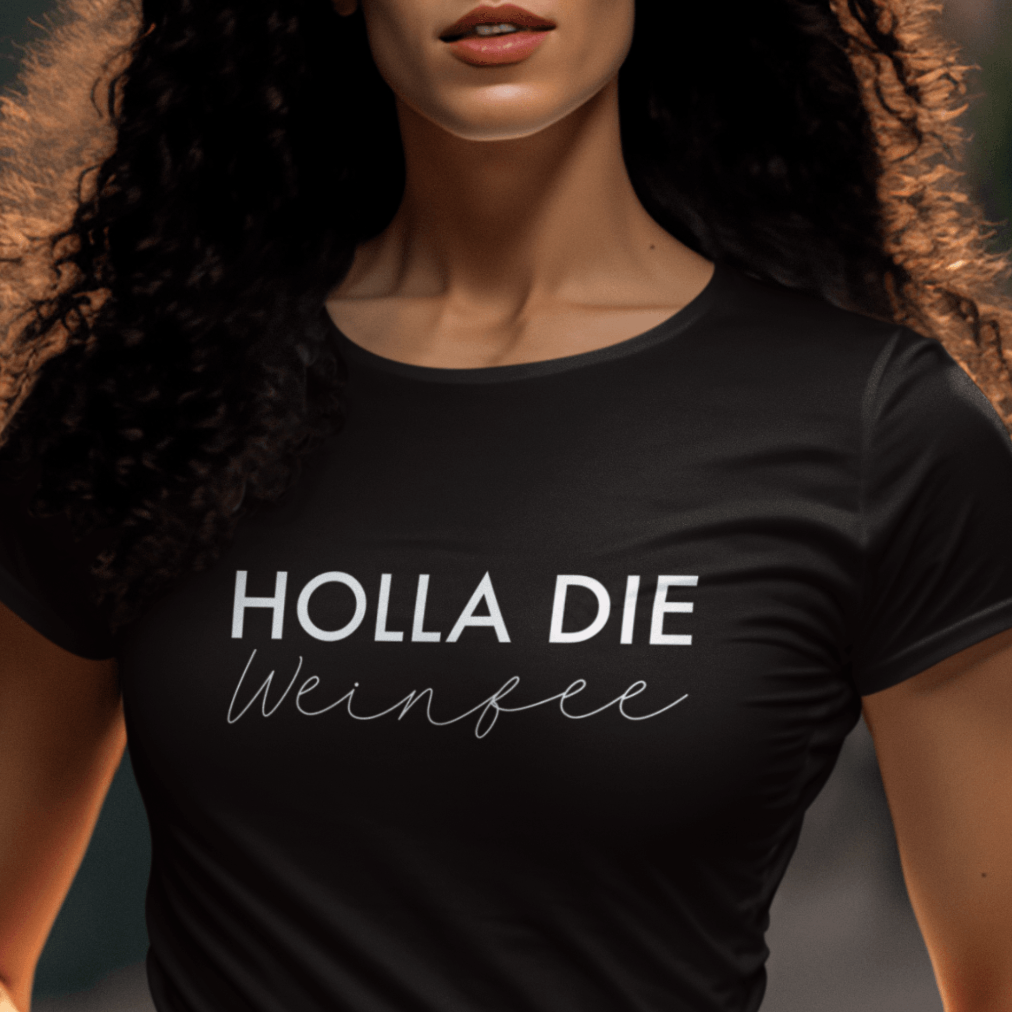 HOLLA DIE WEINFEE  - Damen Organic Shirt