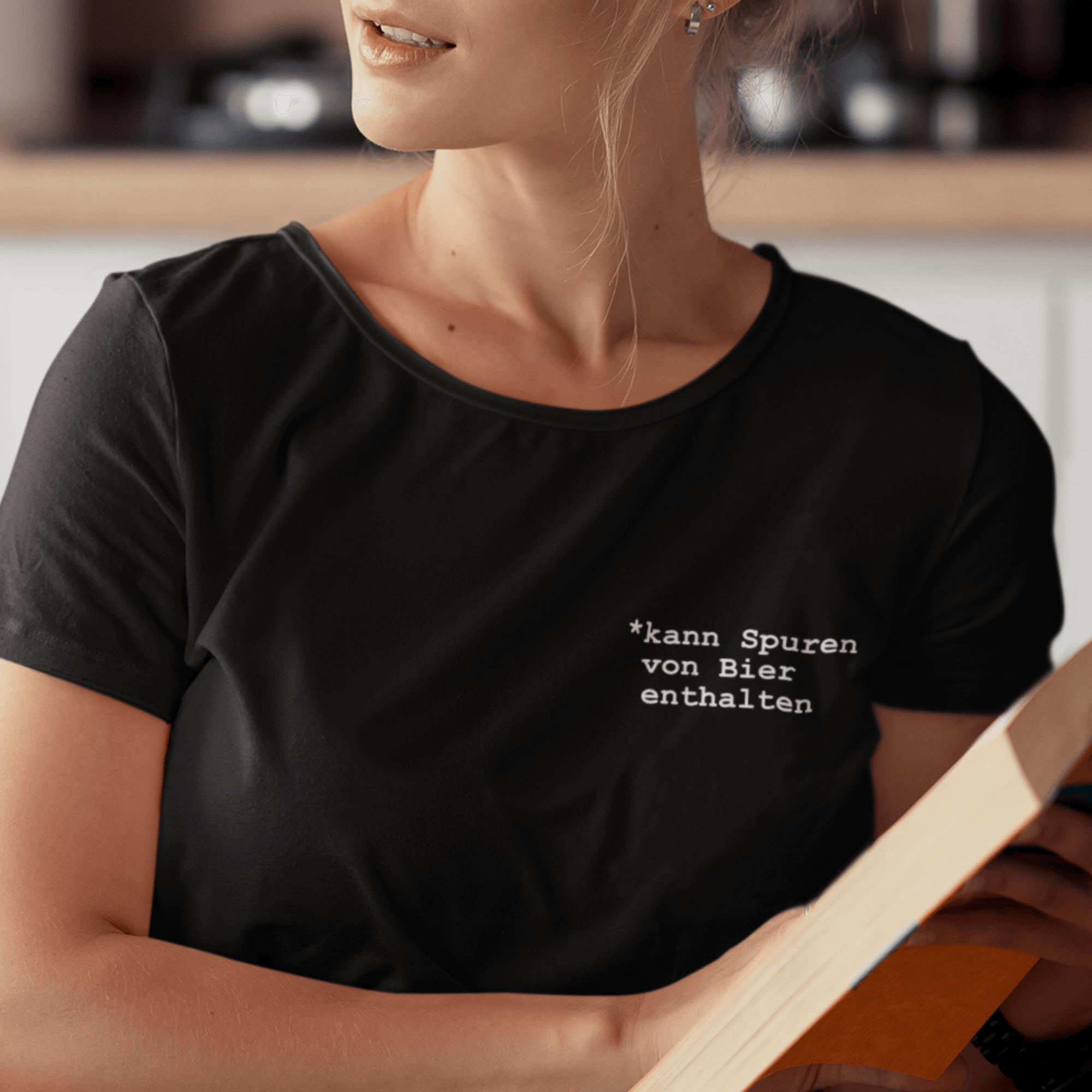 SPUREN VON BIER   - Damen Premiumshirt