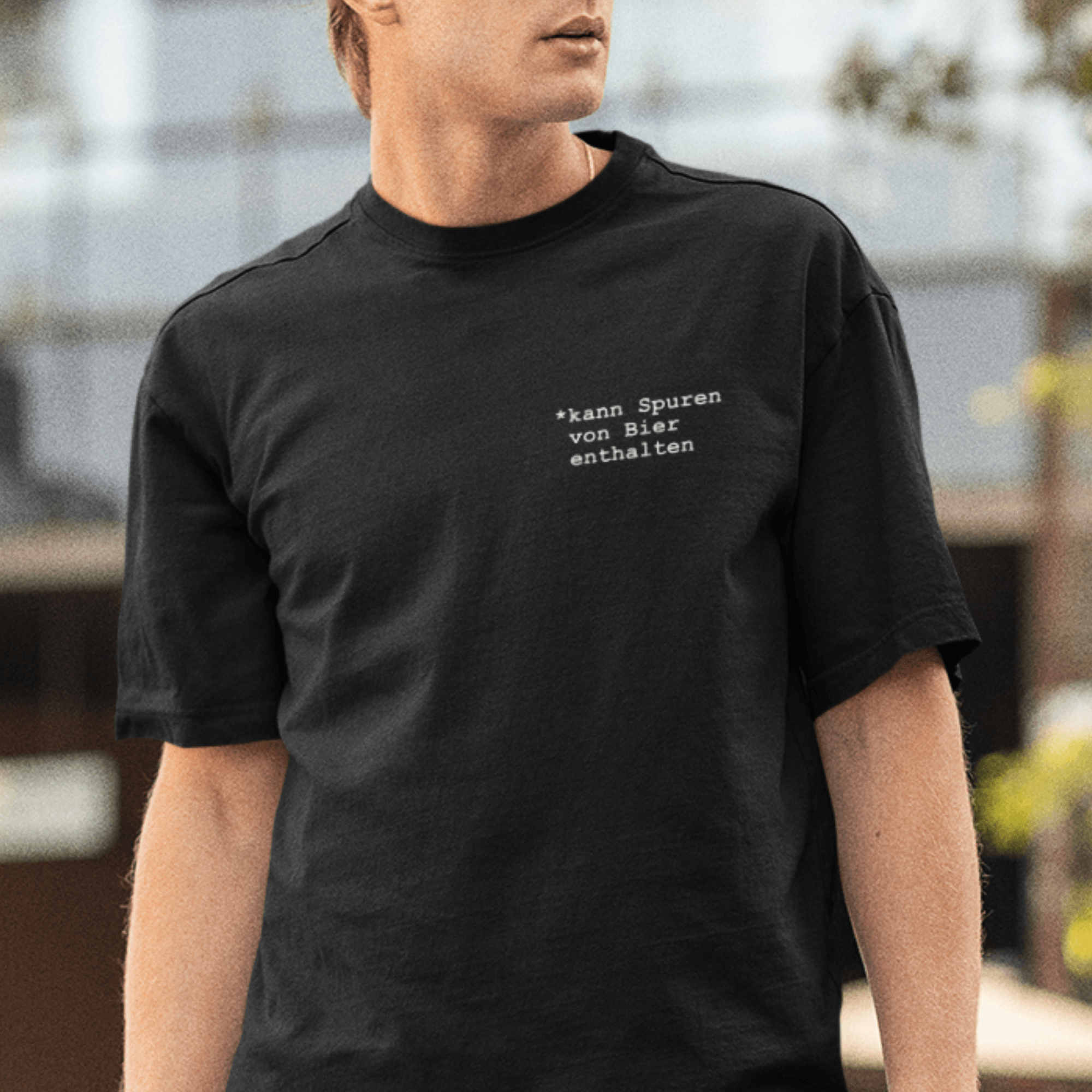 SPUREN VON BIER  - Organic Relaxed Shirt