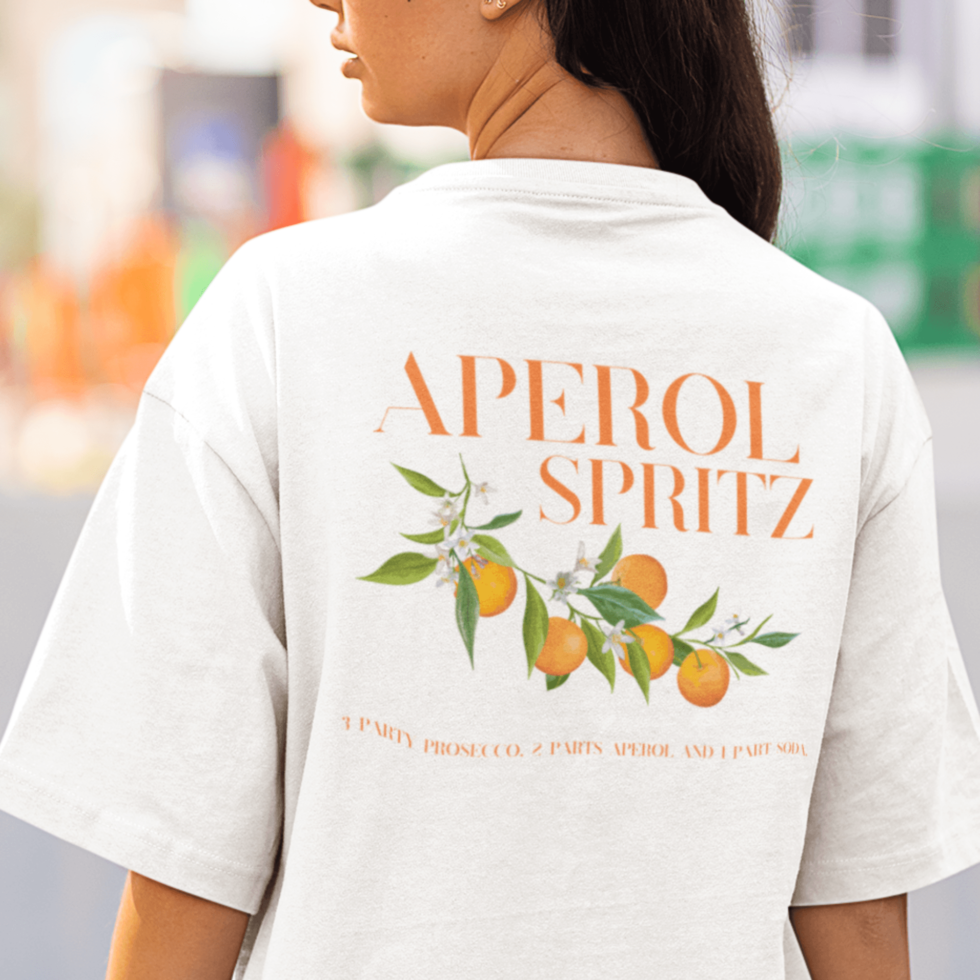 APEROL - Organic Relaxed Shirt Backprint - einschenken24.de