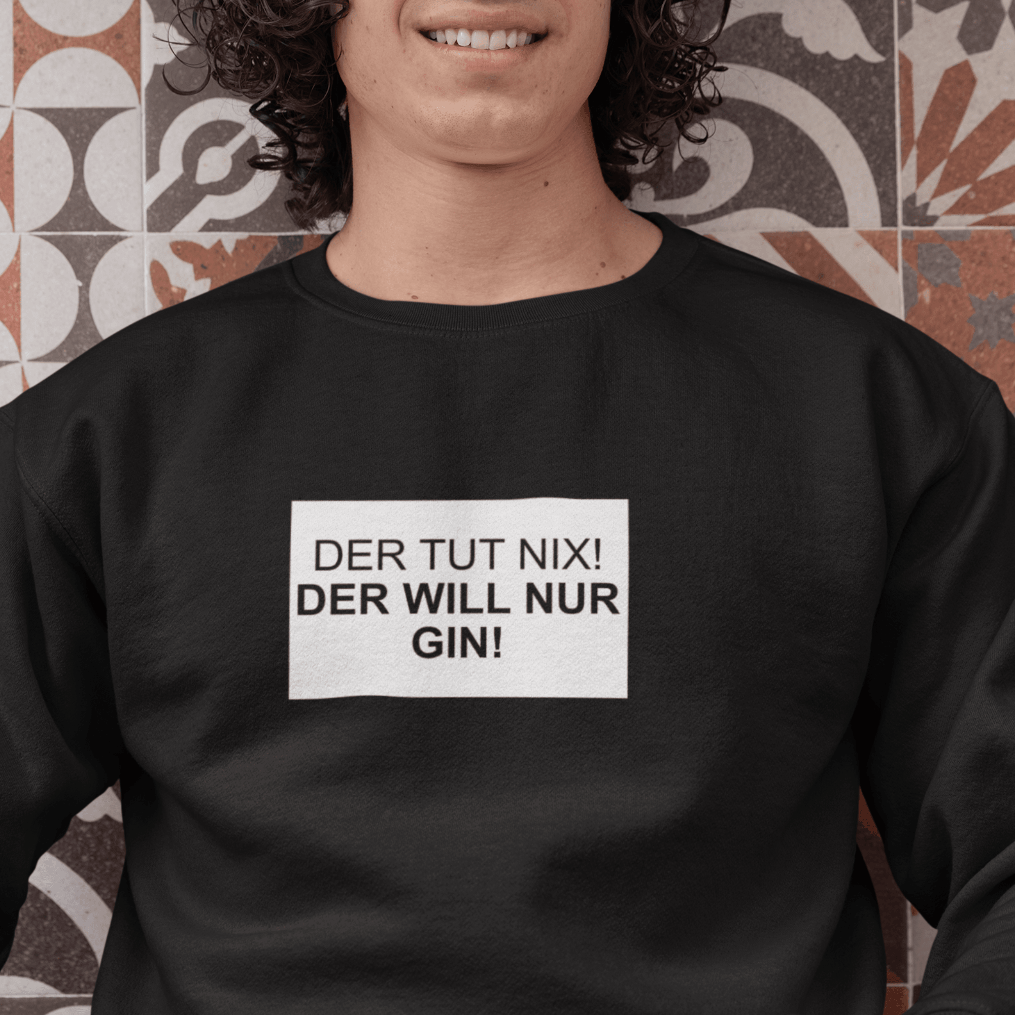 DER TUT NIX! GIN  - Unisex Organic Sweatshirt