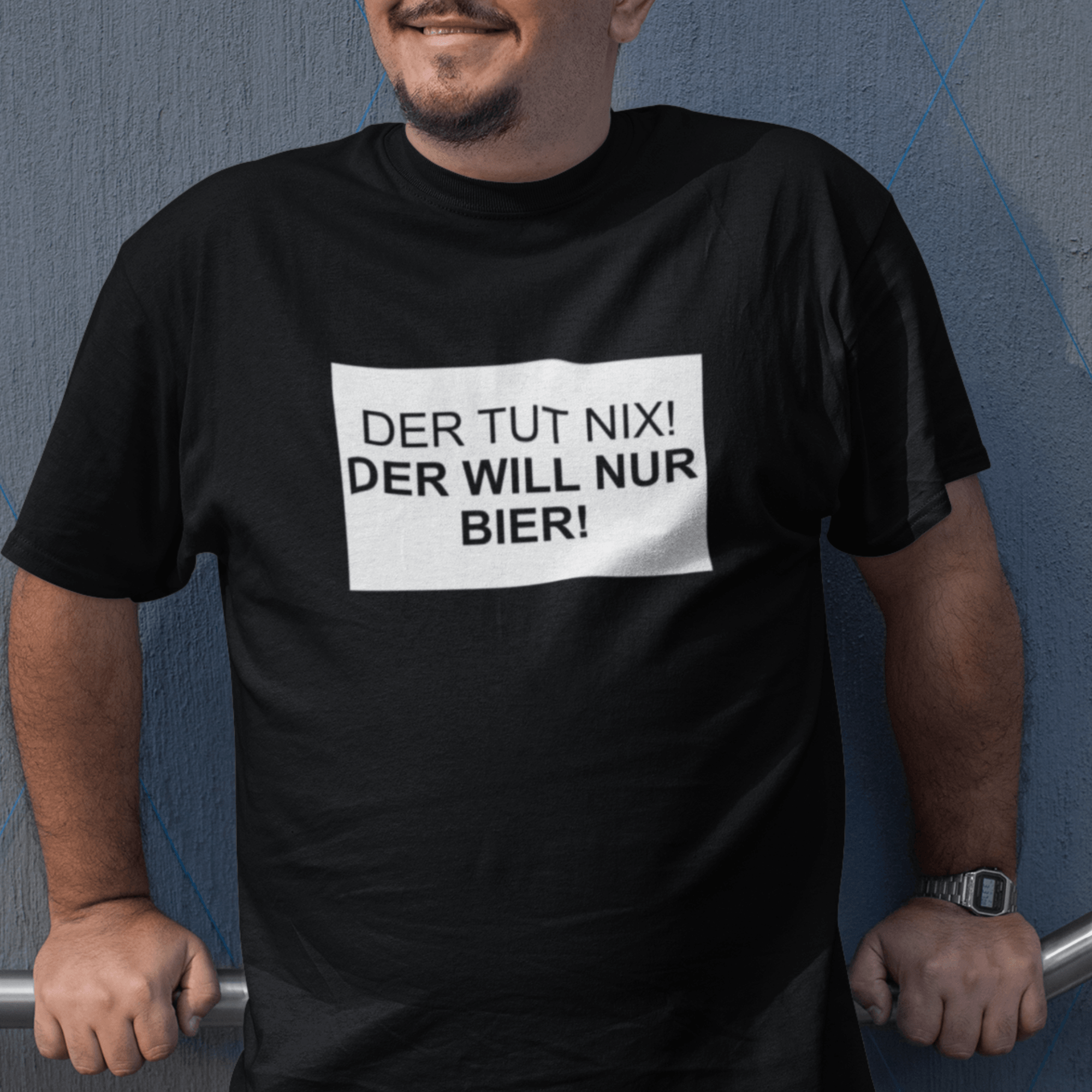 DER TUT NIX! BIER - Herren Shirt - einschenken24.de