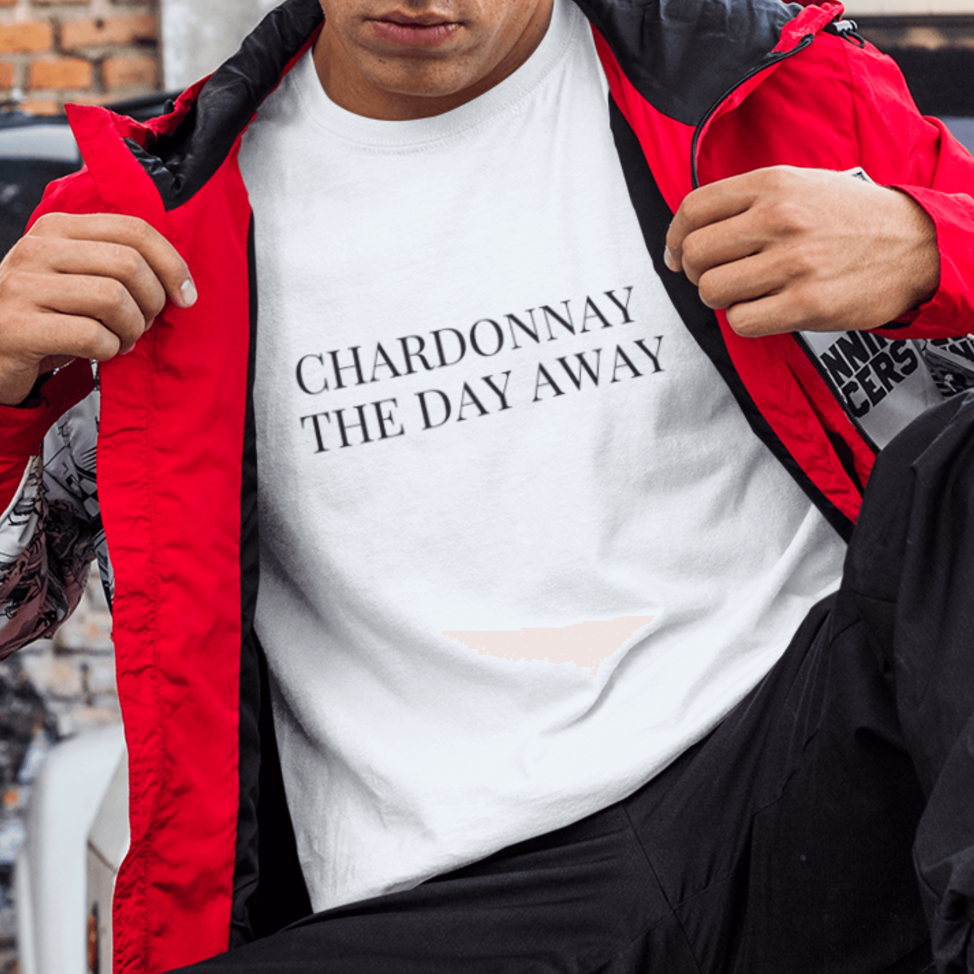 CHARDONNAY THE DAY AWAY  - Herren Shirt
