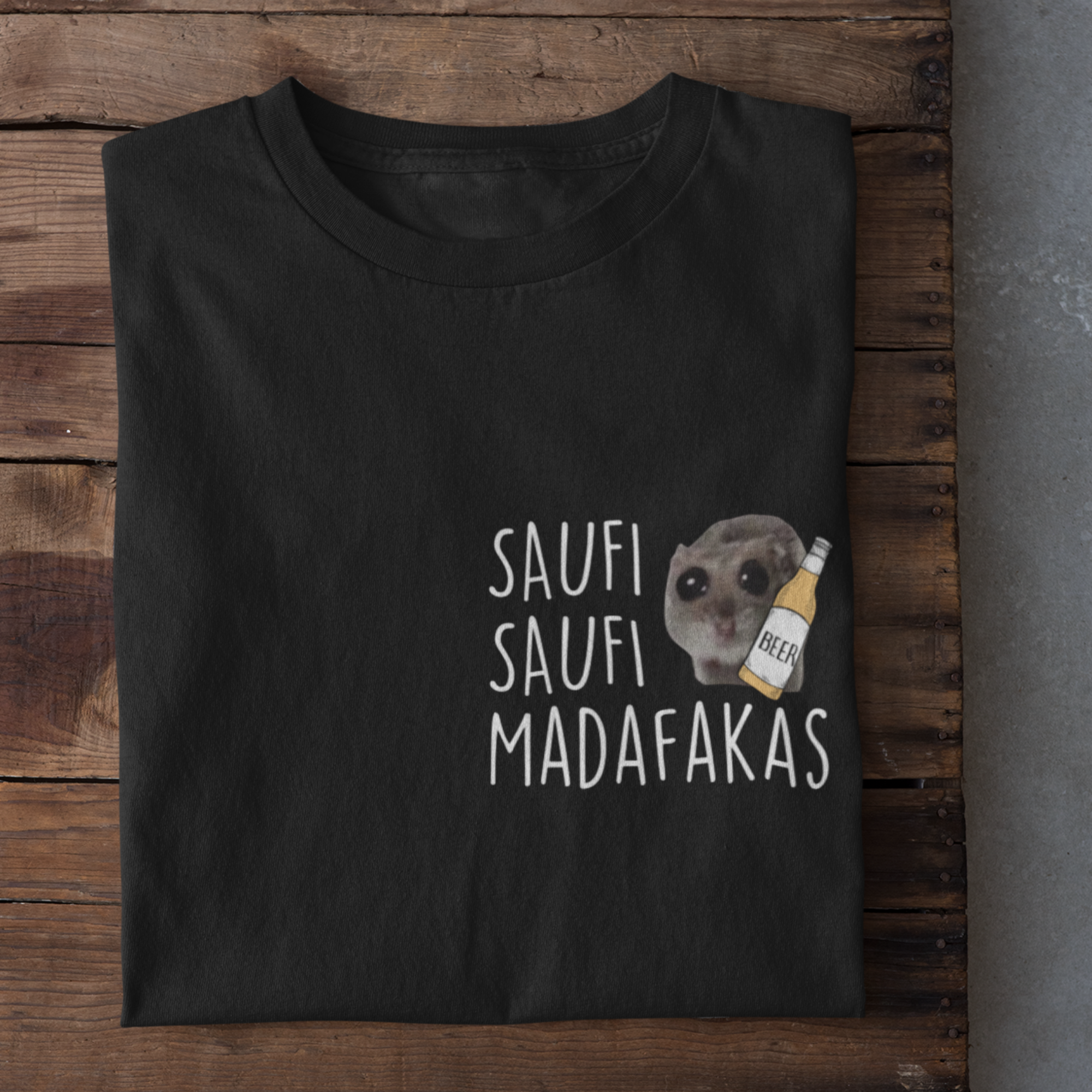 SAUFI BEER  - Herren Shirt