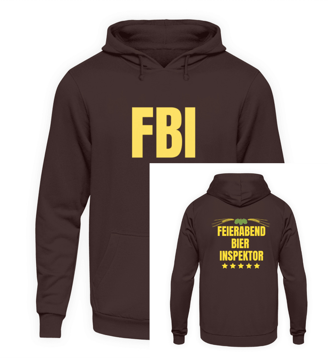 FBI  - Unisex Kapuzenpullover Hoodie
