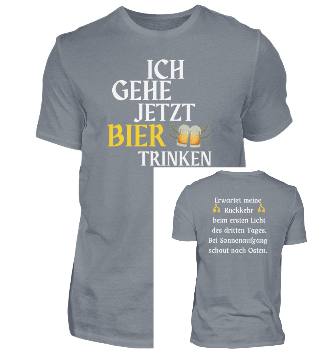 BIER TRINKEN  - Herren Shirt
